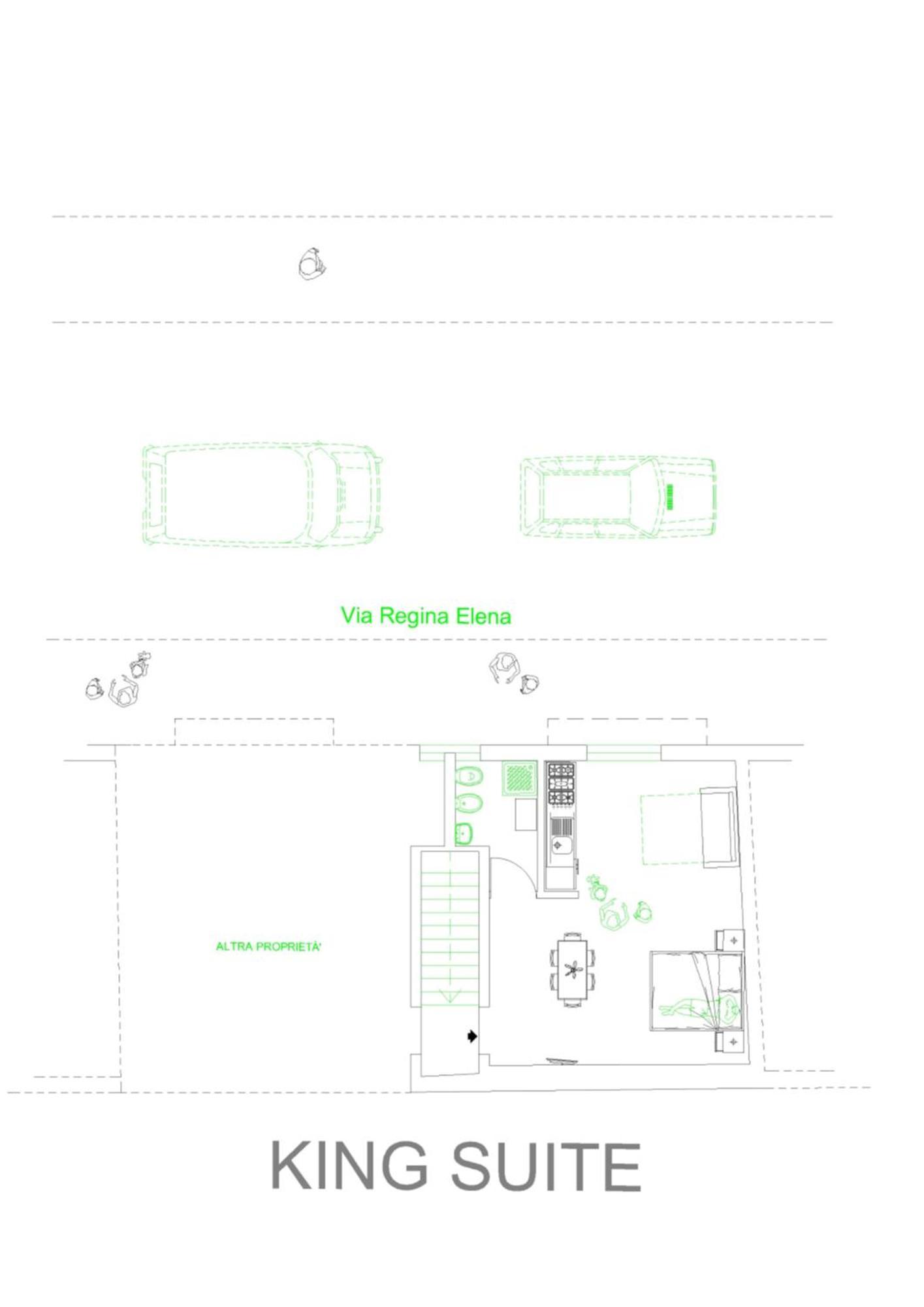 Center Regina Elena 49 King Apartment *